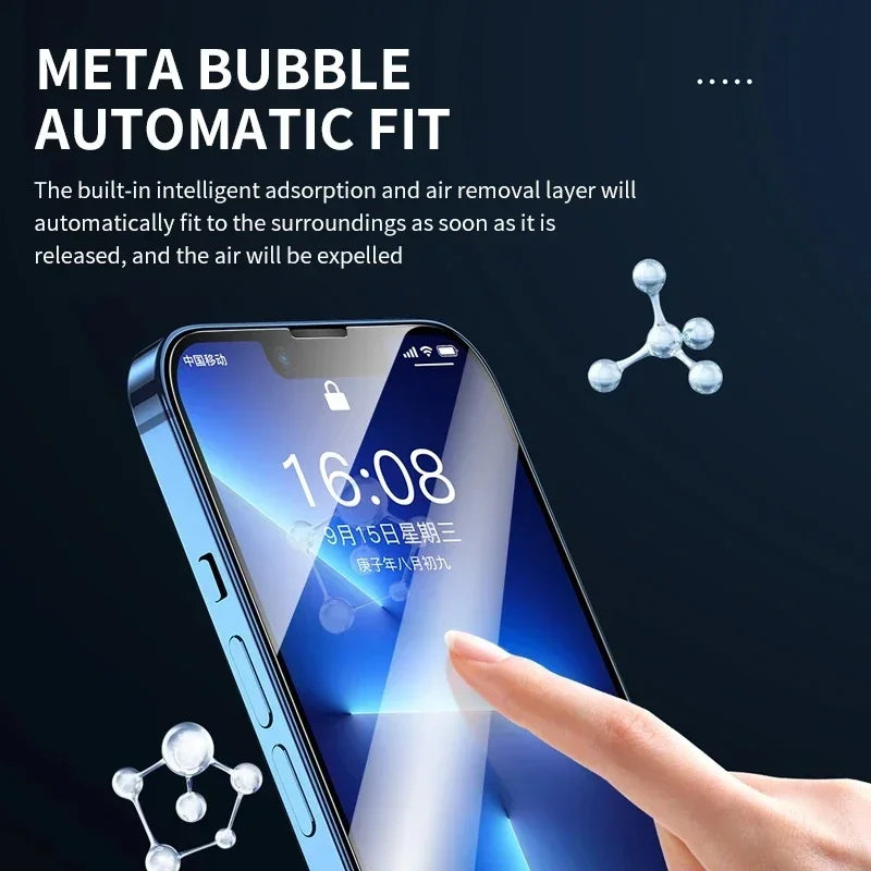 3Pcs Tempered Glass Screen Protector for iPhone