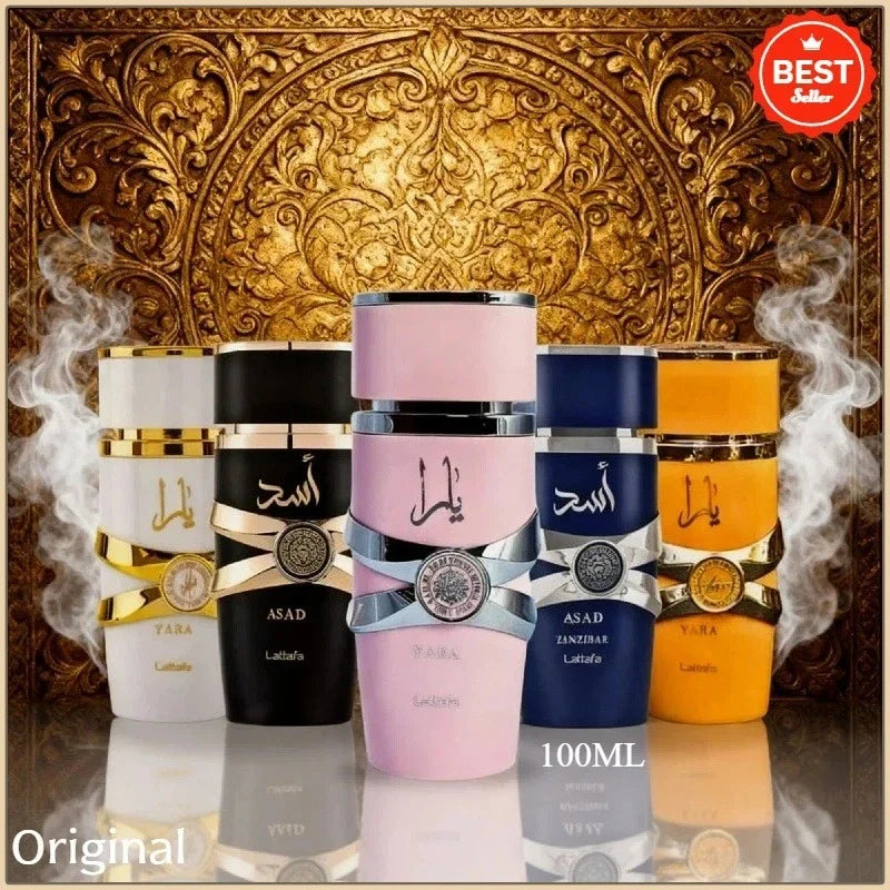 Original Lattafa Yara Arabian Eau De Parfum,Pheromone Perfume for Women & Men 100ML, High Quality Long Lasting Light Fragrance