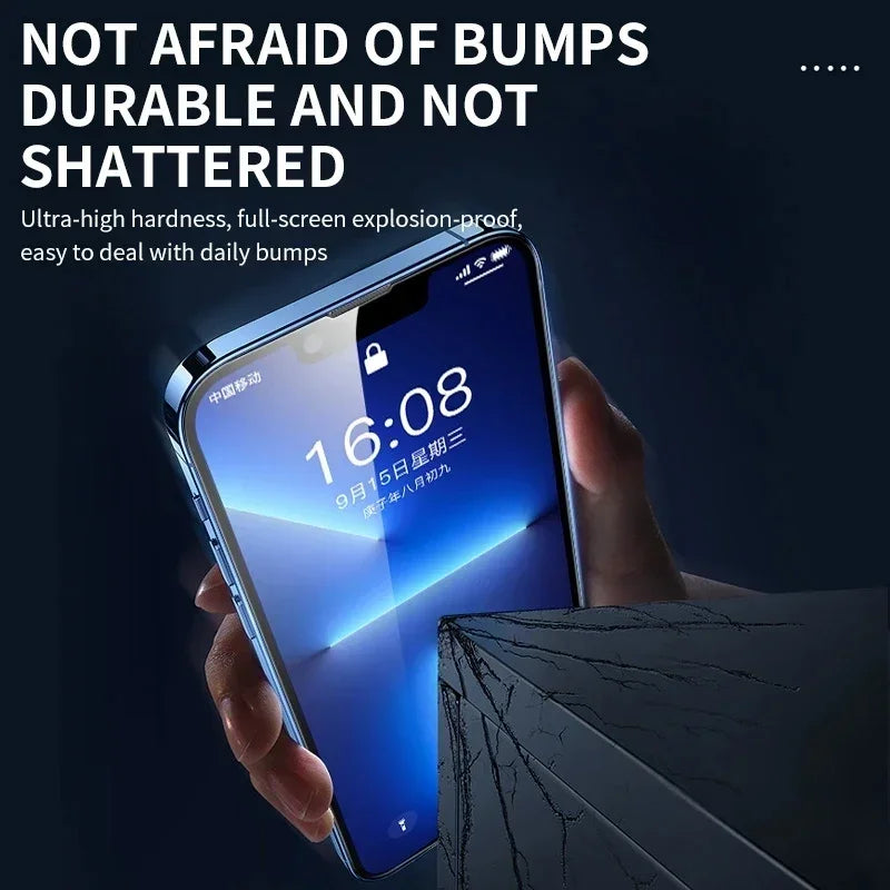 3Pcs Tempered Glass Screen Protector for iPhone