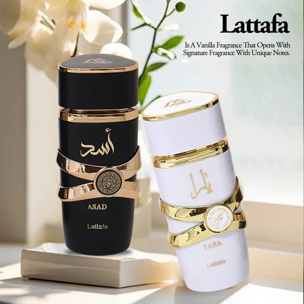 Original Lattafa Yara Arabian Eau De Parfum,Pheromone Perfume for Women & Men 100ML, High Quality Long Lasting Light Fragrance